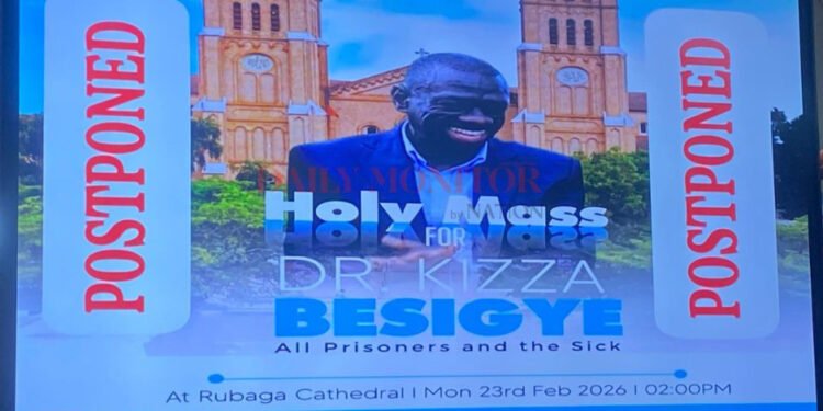 Mass for Besigye Abruptly Postponed As Supporters Gather At Rubaga Cathedral