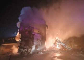 Police Probe Reckless Driving After Fatal Bus–Truck Collision Kills Six in Kyankwanzi