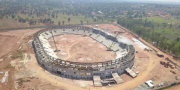 PICTURES! Akii-Bua Olympic Stadium Nears Completion as Project Hits 95% Mark