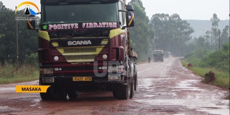 Flooded Diversion Disrupts Traffic On Masaka–Kyotera–Mutukula Highway