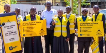 MTN MTN Uganda Contributes UGX 20 Million to Support Kasese Diocese Ahead of 2026 Catholic Martyrs Day Celebrations