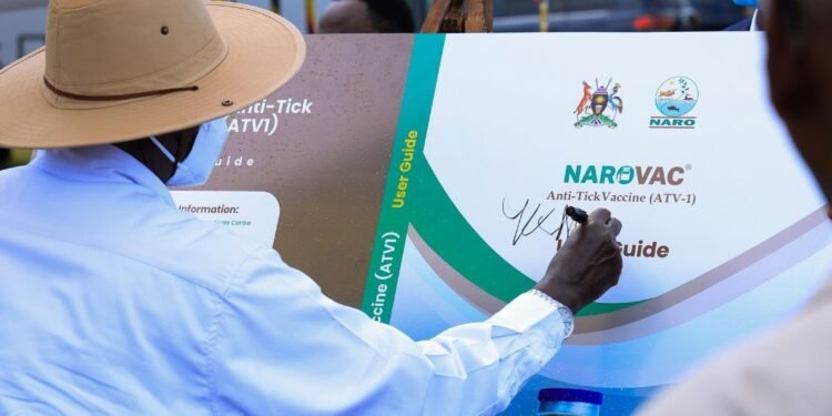 Museveni Commissions Uganda’s First Locally Developed Anti-Tick Vaccine