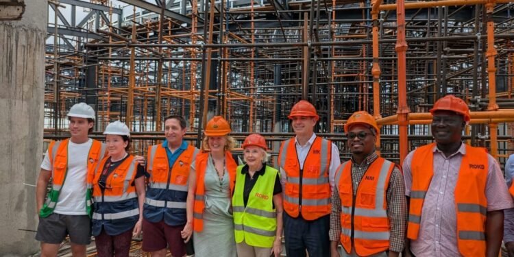 Parliament Works Enter Final Phase, 3M Kg Steel Installed