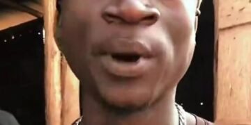The suspect, identified as Wafula Solomon,