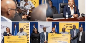 MTN Uganda Pays Statutory Levy As UCC Targets Expanded Digital Access