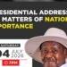 Museveni Defends Security Crackdown, Rejects Abduction Claims and Vows No Mercy On Corruption, Wetland Encroachment