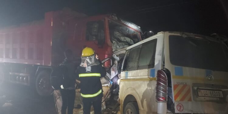 14 Killed Instantly In Horror Lwera Car Accident As Truck Driver Flees