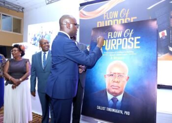 Minister Musasizi Launches Dr. Callist Tindimugaya Memoir, Calls For Purpose and Discipline In Public Service