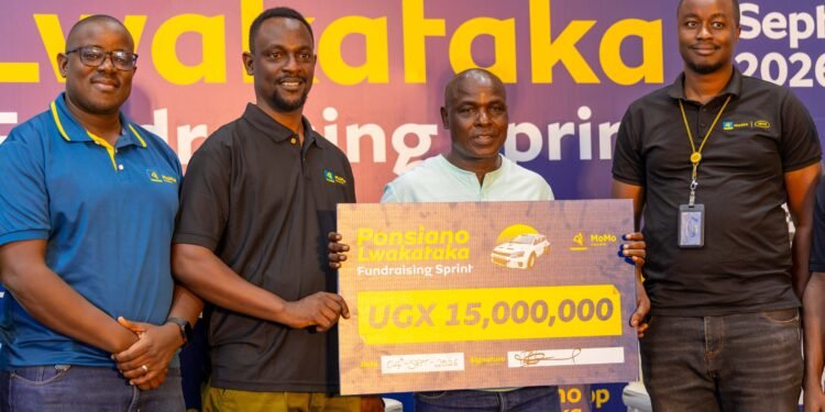MTN MoMo Backs Sprint For Lwakataka With UGX 15 Million Contribution as Official Payments Partner
