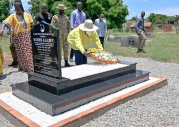 Museveni Pays Tribute To Gen. Moses Ali, Urges Adjumani Voters To Back NRM Candidate Leku