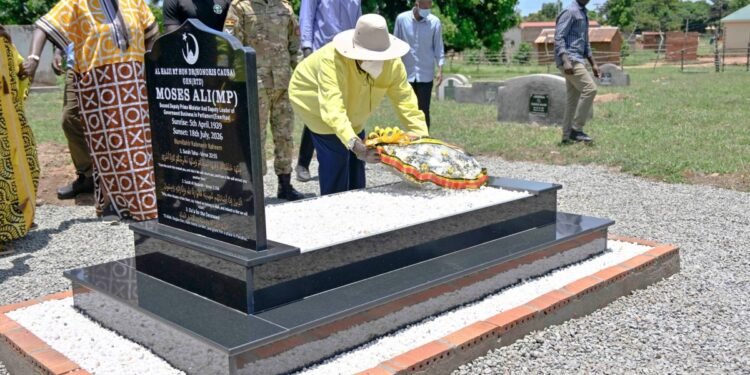 Museveni Pays Tribute To Gen. Moses Ali, Urges Adjumani Voters To Back NRM Candidate Leku