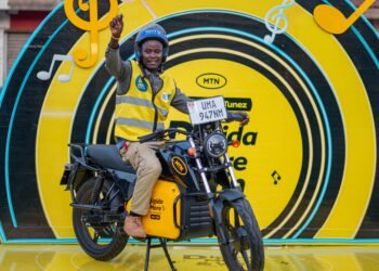 MTN Uganda Hands Over First Motorcycle Under Digida N’akayimba Ko Promotion